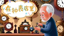 新人音版小學(xué)音樂(lè)一下 第8課 時(shí)間的歌《聆聽(tīng) 在鐘表店里》課件