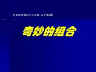 人美版（北京）五年級上冊美術(shù) 第5課  奇妙的組合 課件（缺少視頻素材））