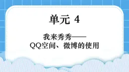 第4單元 我來(lái)秀一秀——QQ空間、微博的使用 活動(dòng)1 玩轉(zhuǎn)QQ空間——共享第2課時(shí) 課件