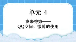 第4單元 我來(lái)秀一秀——QQ空間、微博的使用 活動(dòng)3 開(kāi)個(gè)微博——申請(qǐng)微博賬號(hào)第2課時(shí) 課件