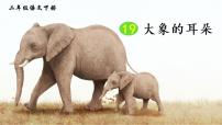 小学语文人教部编版二年级下册19 大象的耳朵教学课件ppt