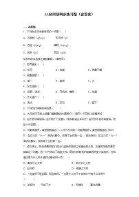 小学语文人教部编版三年级下册11 赵州桥练习题