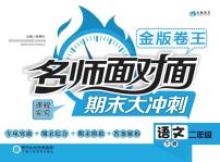名師面對面期末大沖刺【語文】二年級下人教版（專項(xiàng)突破、期末綜合及模擬、答案解析）