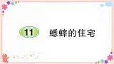 部编版语文四年级上册11 蟋蟀的住宅学案课件