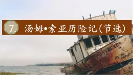 【教學(xué)評一體化設(shè)計】統(tǒng)編版小學(xué)語文六年級下冊7.湯姆索亞歷險記（節(jié)選）課件一課時