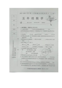 河北省邢台市威县2022-2023学年五年级上学期期末数学试题