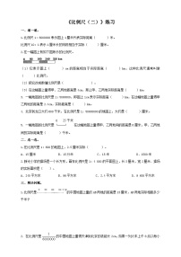 西師大版比例尺精品當(dāng)堂達(dá)標(biāo)檢測(cè)題