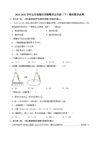 2023-2024學(xué)年山東省煙臺市棲霞市五年級（下）期末數(shù)學(xué)試卷