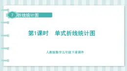人教版數(shù)學(xué)五年級下冊課件《第7單元 折線統(tǒng)計圖》
