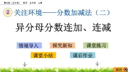 2.4 《異分母分?jǐn)?shù)連加、連減》 課件