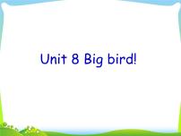 2020-2021学年Unit 8 Big bird背景图ppt课件