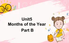 閩教英語五上 Unit 5 Months of the Year Part B 課件PPT