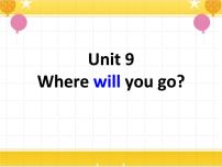 小学英语教科版 (广州)六年级下册Unit 9 Where will you go?教学演示课件ppt
