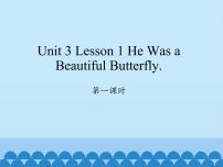 小学英语川教版六年级下册Lesson 1 He was a beautiful butterfly课堂教学ppt课件