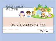 閩教版（三起點(diǎn)）五年級下冊英語Unit2 A Visit to the Zoo 課件+教案+練習(xí)