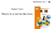 小学英语外研版 (一年级起点)一年级下册unit 1 There is a cat in the tree.教学演示ppt课件