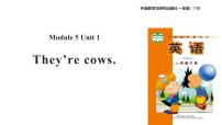 小学英语外研版 (一年级起点)一年级下册Unit 1 They’re cows.教学ppt课件