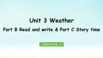 人教版 (PEP)四年级下册Unit 3 Weather Part C教学课件ppt