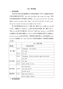 英語五年級上冊Unit 7 She looks tall and thin教學設計