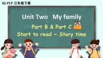 小学英语人教版 (PEP)三年级下册Unit 2 My family Part B优秀课件ppt