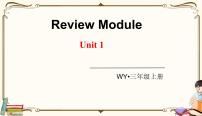 外研版 (三年级起点) 三年级上册英语——Review Module课件PPT