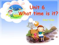 小学英语新版-牛津译林版三年级下册Unit  6  What time is it?教案配套课件ppt