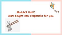 小学英语外研版 (一年级起点)五年级下册Unit 2 Mum bought new chopsticks for you.图文课件ppt