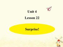 冀教版 (三年级起点)六年级下册Lesson 22 Surprise!教学课件ppt