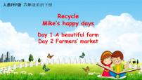 小学英语Recycle Mike's happy days教学ppt课件