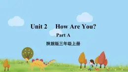 陕旅英語3年級上冊 Unit 2 Part A PPT课件