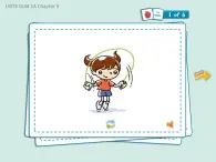 香港朗文版小學英語一年級上冊單詞朗讀課件第五單元 We can do it!