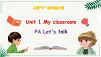 英语Unit 1 My classroom Part A示范课课件ppt