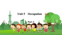 小学英语闽教版六年级下册Unit 5 Occupation  Part A 教学课件ppt