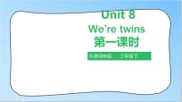 2021学年Unit  8  We're twins!备课课件ppt