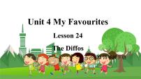 冀教版 (三年级起点)四年级下册Lesson 24 The Diffos课前预习ppt课件