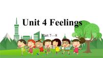 三年级下册Unit 4 Feelings说课ppt课件