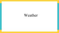 英语二年级下册unit 3 weather优质课件ppt