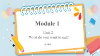 小学英语外研版 (三年级起点)六年级下册Unit 2 What do you want to eat?精品ppt课件