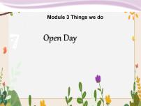 小学英语沪教版五年级下册Module 3 Things we doUnit 7 Open day获奖课件ppt