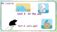 小学英语人教版 (PEP)三年级下册Unit 3 At the zoo Part A课堂教学ppt课件