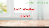 小学英语人教版 (PEP)四年级下册Unit 3 Weather Part B优秀课件ppt