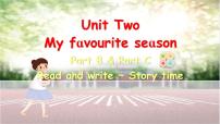 小学英语人教版 (PEP)五年级下册Unit 2 My favourite season Part C示范课ppt课件