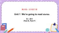 英语五年级下册Unit 1 We are going to read stories.评优课ppt课件