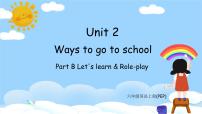 英语人教版 (PEP)Unit 2 Ways to go to school Part B精品ppt课件