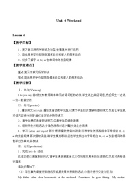 小學(xué)英語魯科版 (五四制)四年級下冊Lesson 4 Again, please!教案