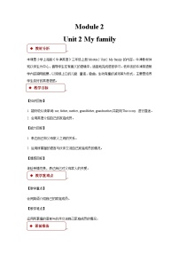 滬教牛津版（五四制） 小學(xué)英語(yǔ) 三年級(jí)上冊(cè)  module 2 unit 2 教學(xué)設(shè)計(jì)