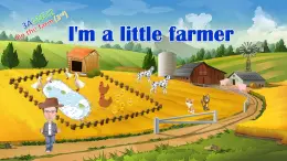 Module 4 Unit 2  Period 3 I'm a little farmer課件