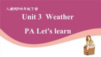 小学英语人教版 (PEP)四年级下册Unit 3 Weather Part A精品ppt课件