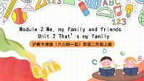 小學(xué)滬教牛津版(五四制)unit 2 That's my family優(yōu)質(zhì)ppt課件