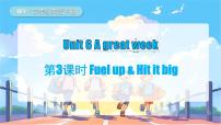 小學(xué)英語外研版（三起）2024三年級下冊（2024）Unit 6 A great week教學(xué)ppt課件